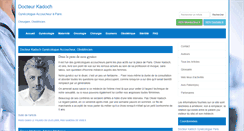 Desktop Screenshot of docteurkadoch.com